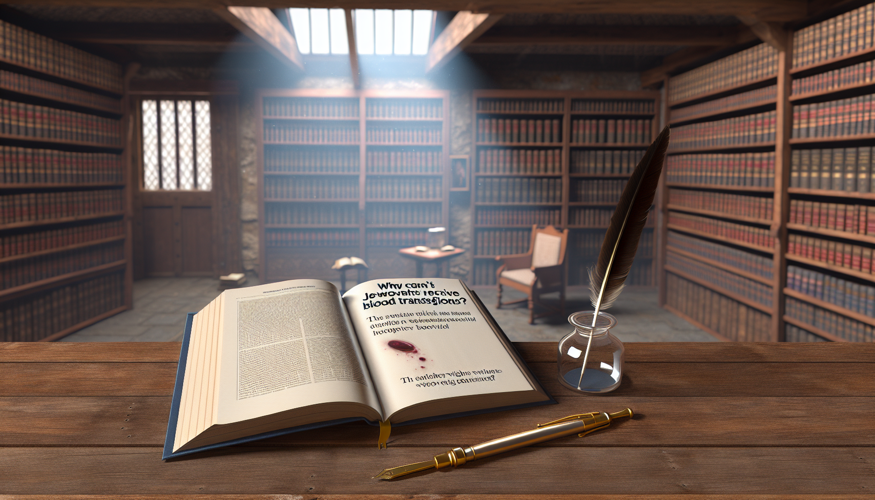 Why Can't Jehovah’s Witnesses Receive Blood Transfusions? 2 Why Can't Jehovah’s Witnesses Receive Blood Transfusions? image 1