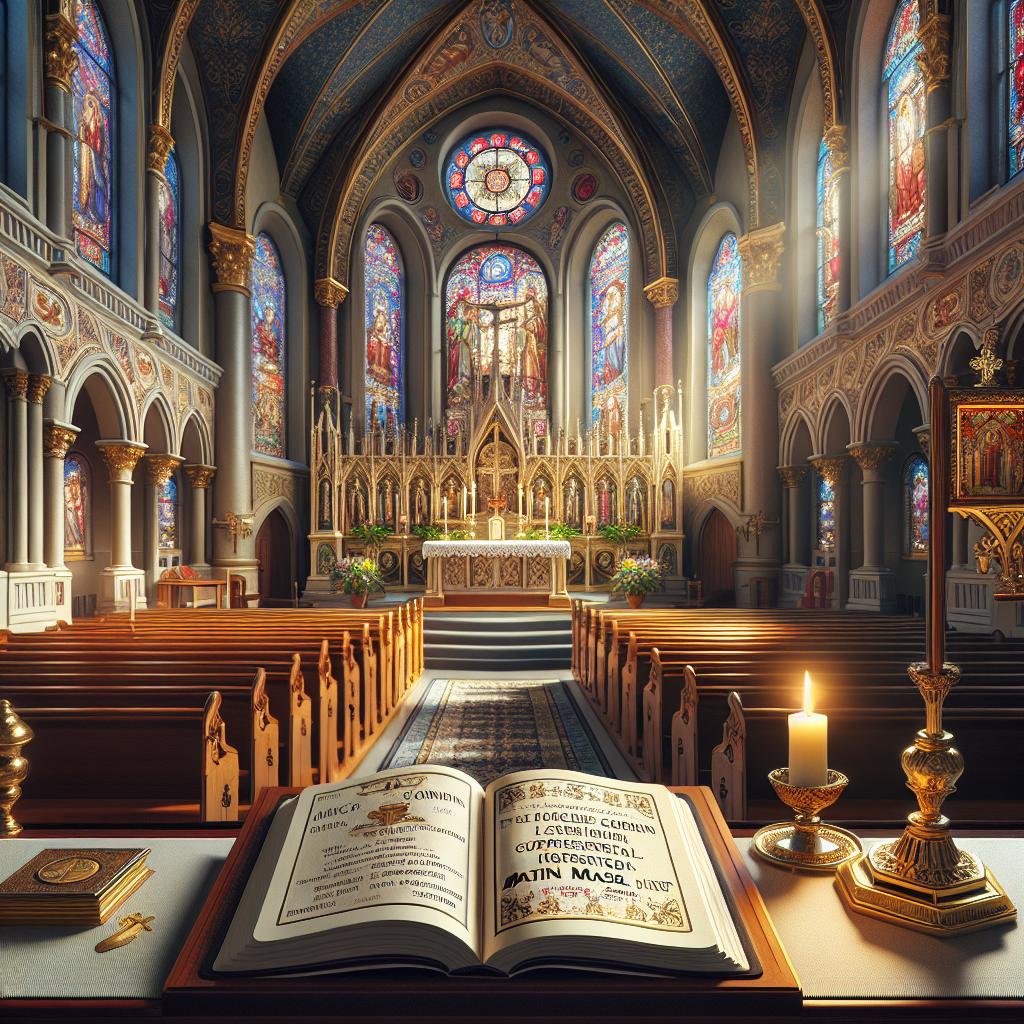 How to Celebrate the Latin Mass? Ecclesiastical Practices Explored 1 How to Celebrate the Latin Mass? Ecclesiastical Practices Explored