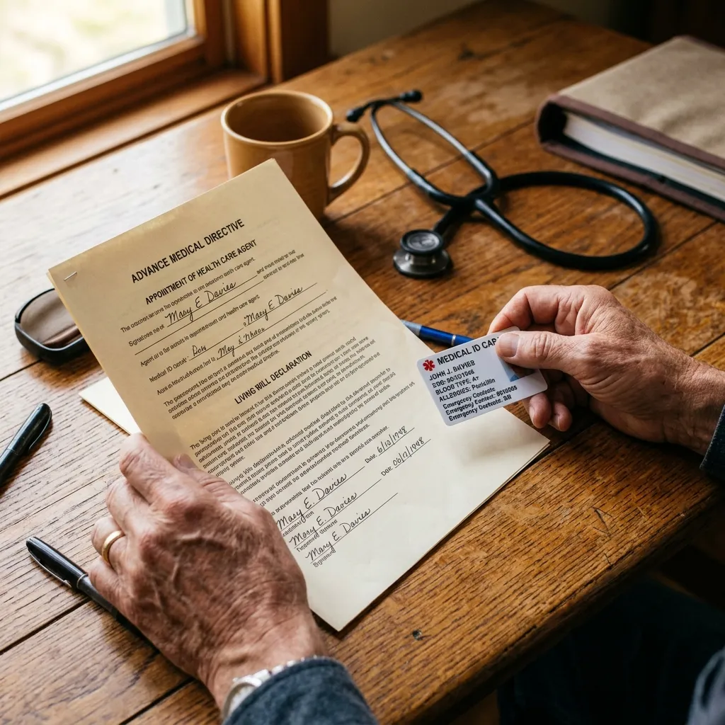 Jehovah's Witness advance medical directive and blood fraction document